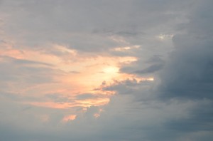 Caorle Wolken August 2013