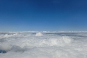 Wolken bei Flug München - Hamburg